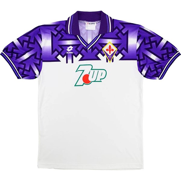 Camiseta Fiorentina Segunda equipación Retro 1992 1993 Blanco